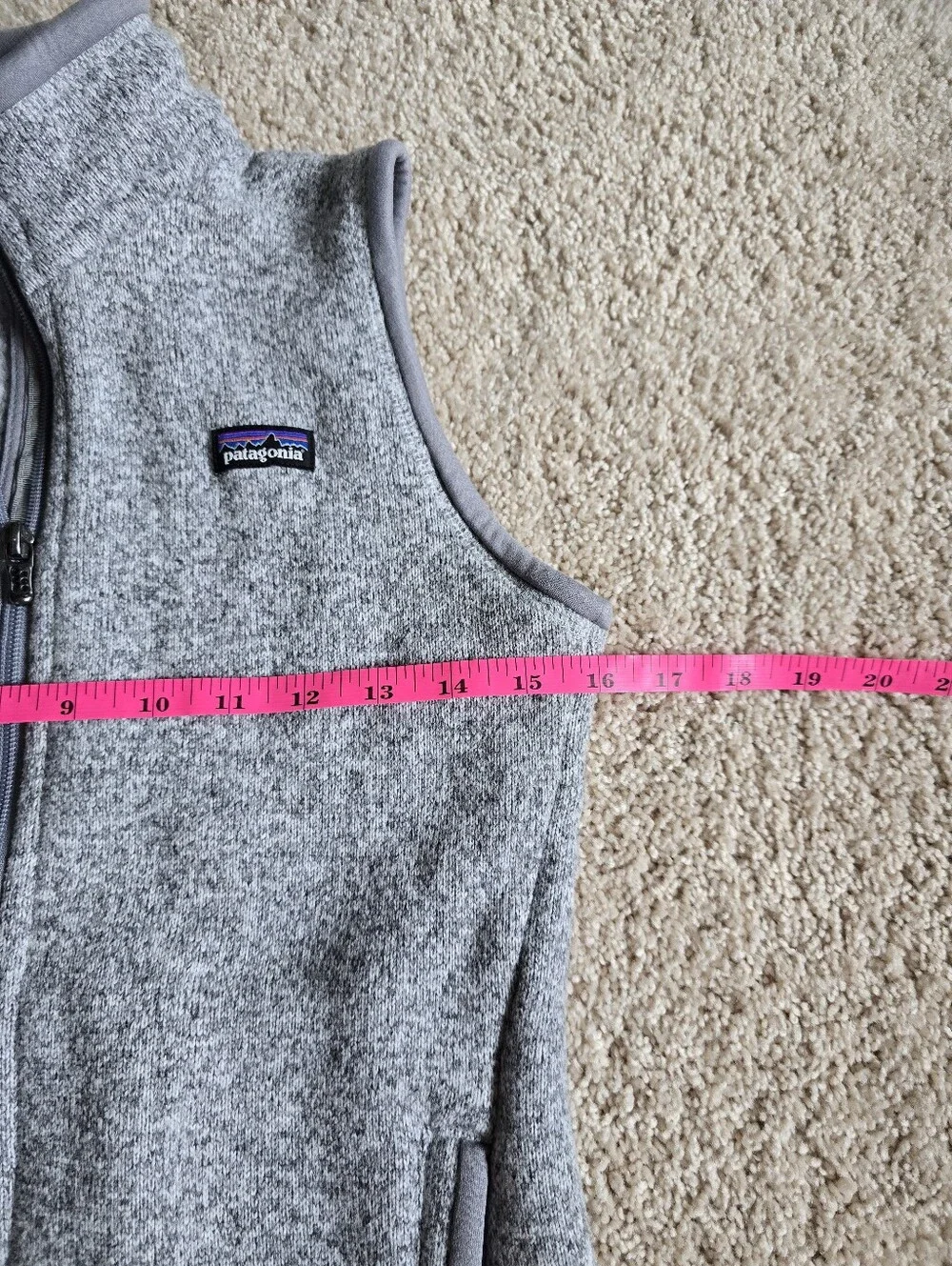 Patagonia Womens XS gray Full Zip Vest